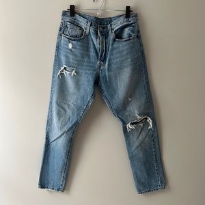 Levi’s Premium denim 501 s light wash